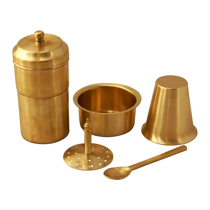 Coffee Filter With DABARA Set / Brass Coffee Filter With Etsy