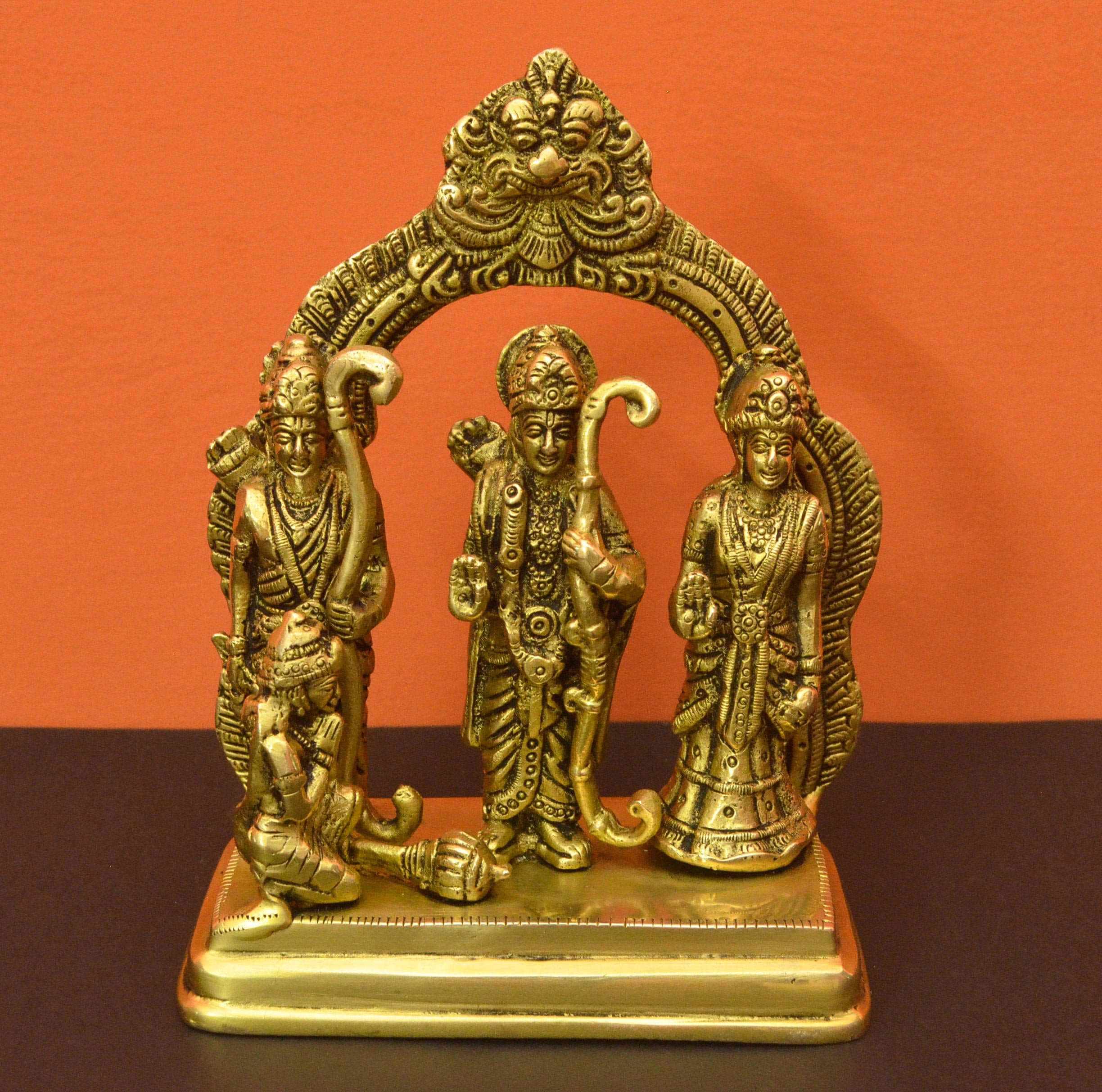 Ram Darbar Statue / Idol Lord Rama Sita Laxman and Hanuman Etsy