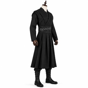 Qimir The Stranger Costume | The Acolyte Cosplay Outfit | Sith Costume | Dark Side Robe | Custom Handmade Qimir Cosplay