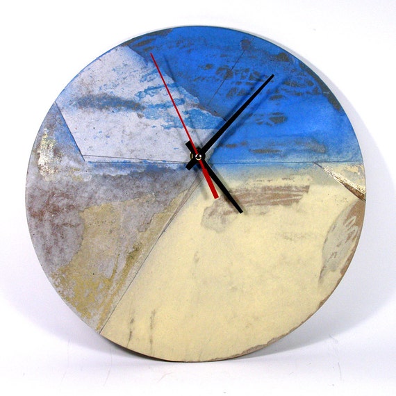 Items similar to Handmade Wall Clock on Etsy