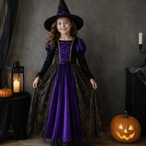 Purple Witch Costume