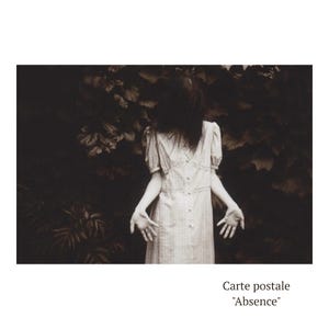 Carte postale 'Absence'