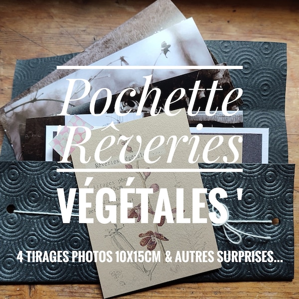 Pochette 'Rêverie végétale'