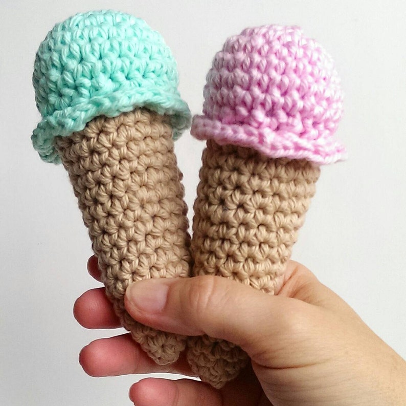 Jouet au crochet de glace jeu alimentaire Etsy