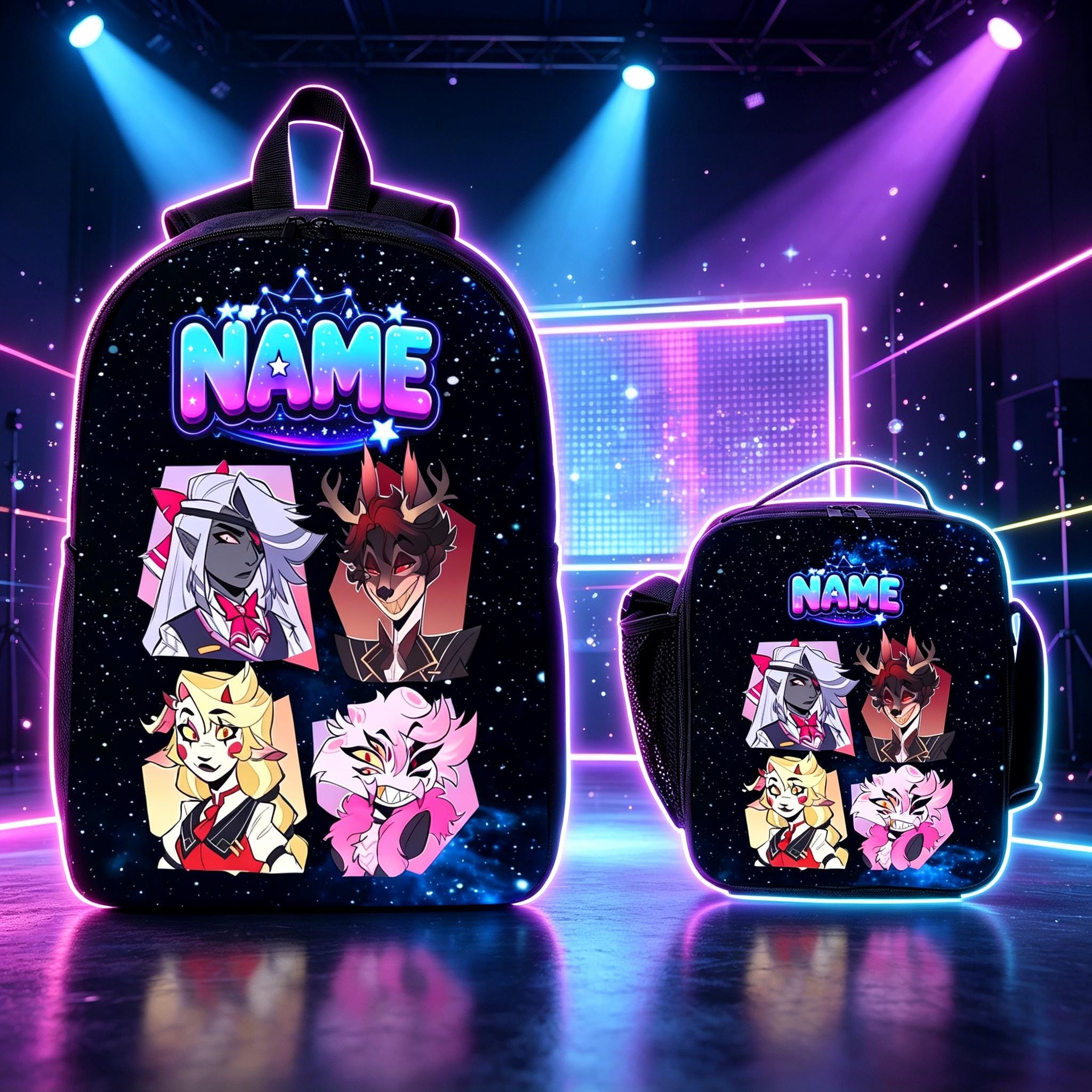 Hazbin Hotel Backpack - Etsy