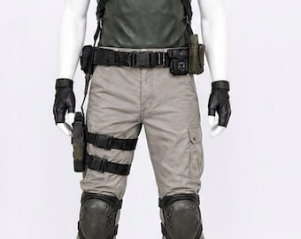 Chris Redfield Resident Evil Cosplay Costume | BSAA RE5 Outfit