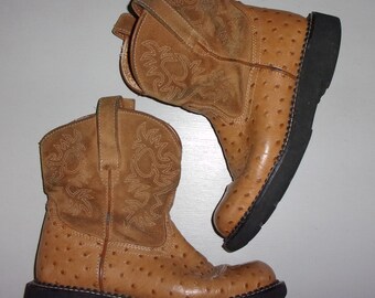 ariat fatbaby ostrich boots