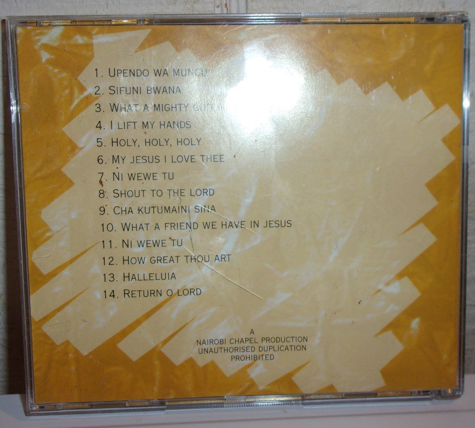 Vintage African Christian music CD Nairobi Chapel Production | Etsy