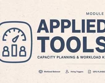 Capacity Planning Template Starter Kit, Workload Management AI Prompts, Team Capacity Planner