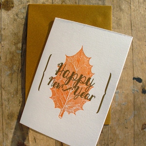 Felice Anno Nuovo - Leef Arancione - Letteracartapressa
