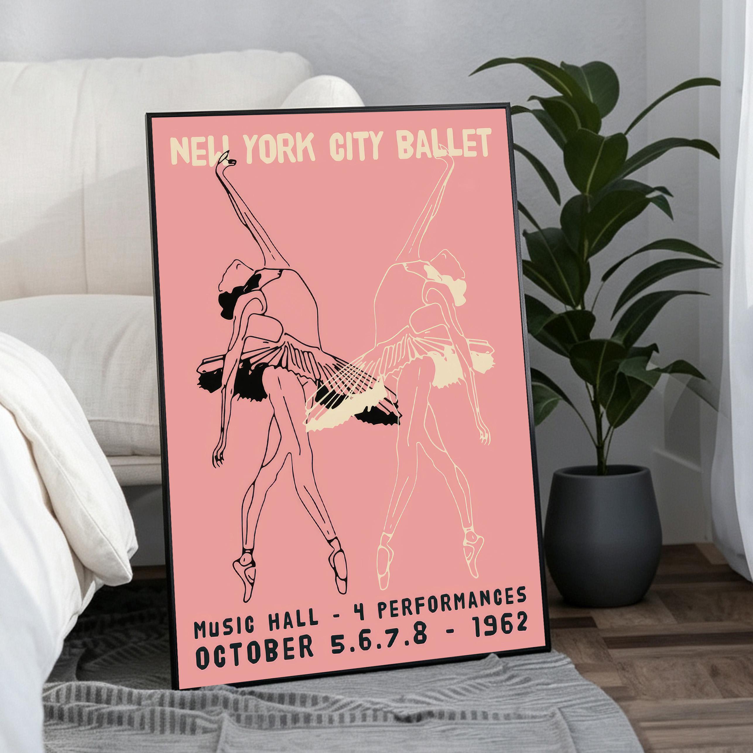 New York City Ballet Poster - Etsy
