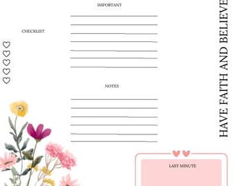 Butterly Daily Planner