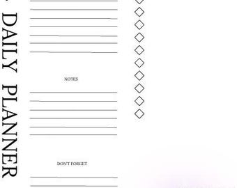 Diamond Daily Planner
