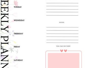 Simple Weekly Planner