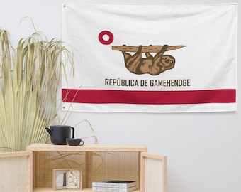 Phish Flag, Gamehendge Flag, California Flag, Phish Gamehendge Calfornia Flag, Phish California Flag, Phish Sloth Flag