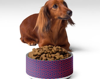 Phish Donut Pet bowl, dog bowl, cat bowl, phish pet accessory, pet gift, phish gift