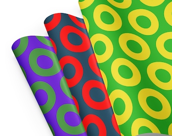 Phish Donuts Wrapping paper sheets, phish wrapping paper, phish gift