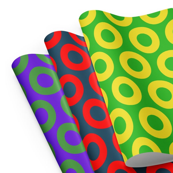 Phish Donuts Wrapping paper sheets, phish wrapping paper, phish gift