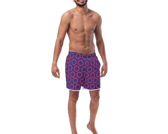 Phish Donuts-zwembroek voor heren, gerecycled polyester