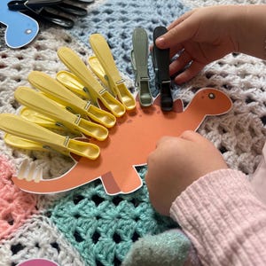 Dinosaur Fine Motor Activity