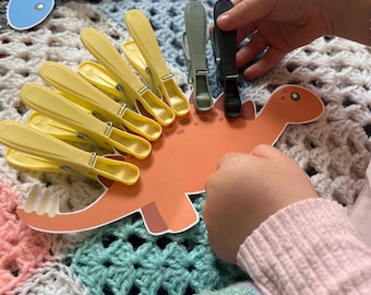 Dinosaur Fine Motor Activity