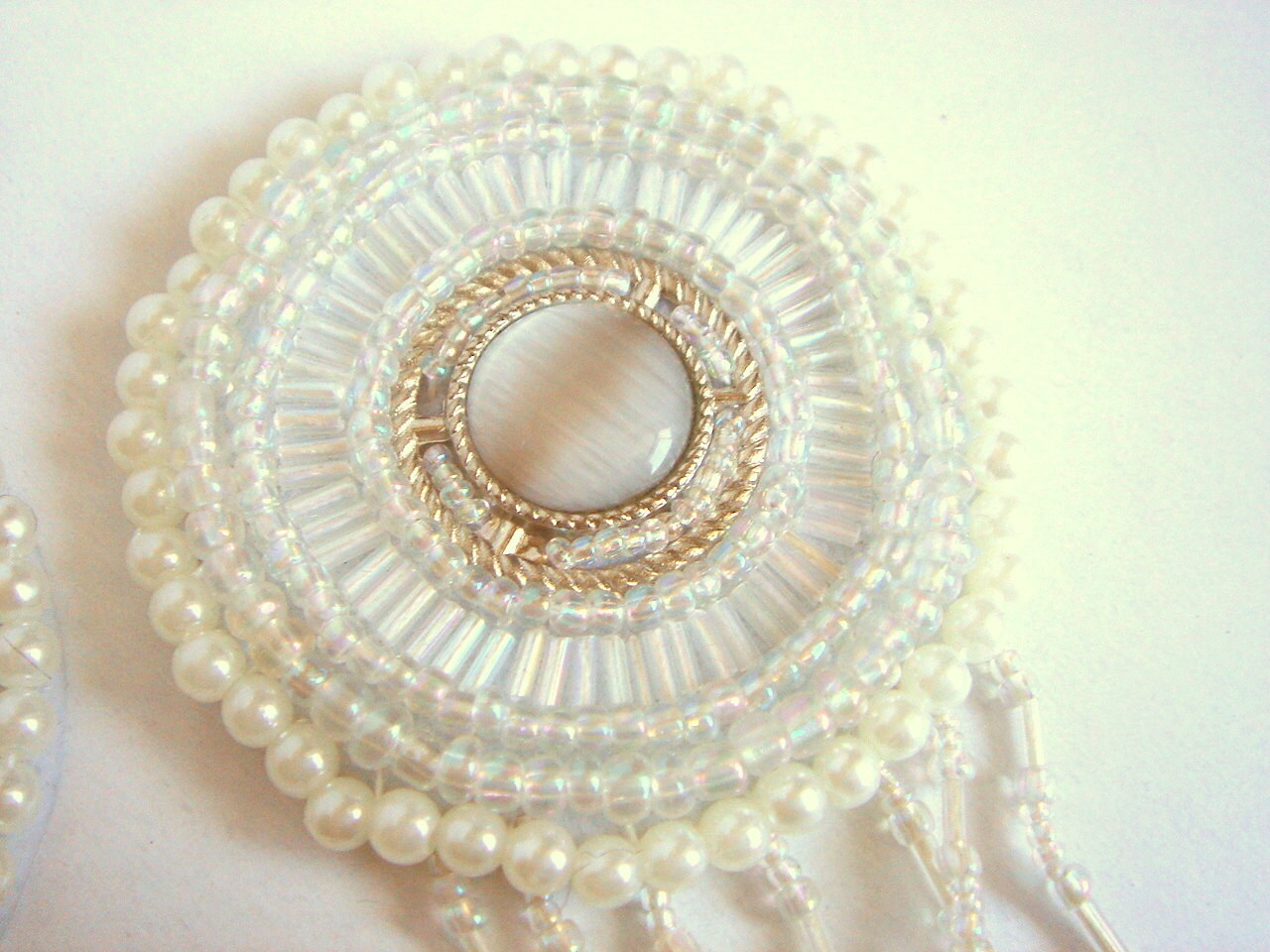 Beaded AppliquePearls Applique for Fashion AccessoriesHome Etsy