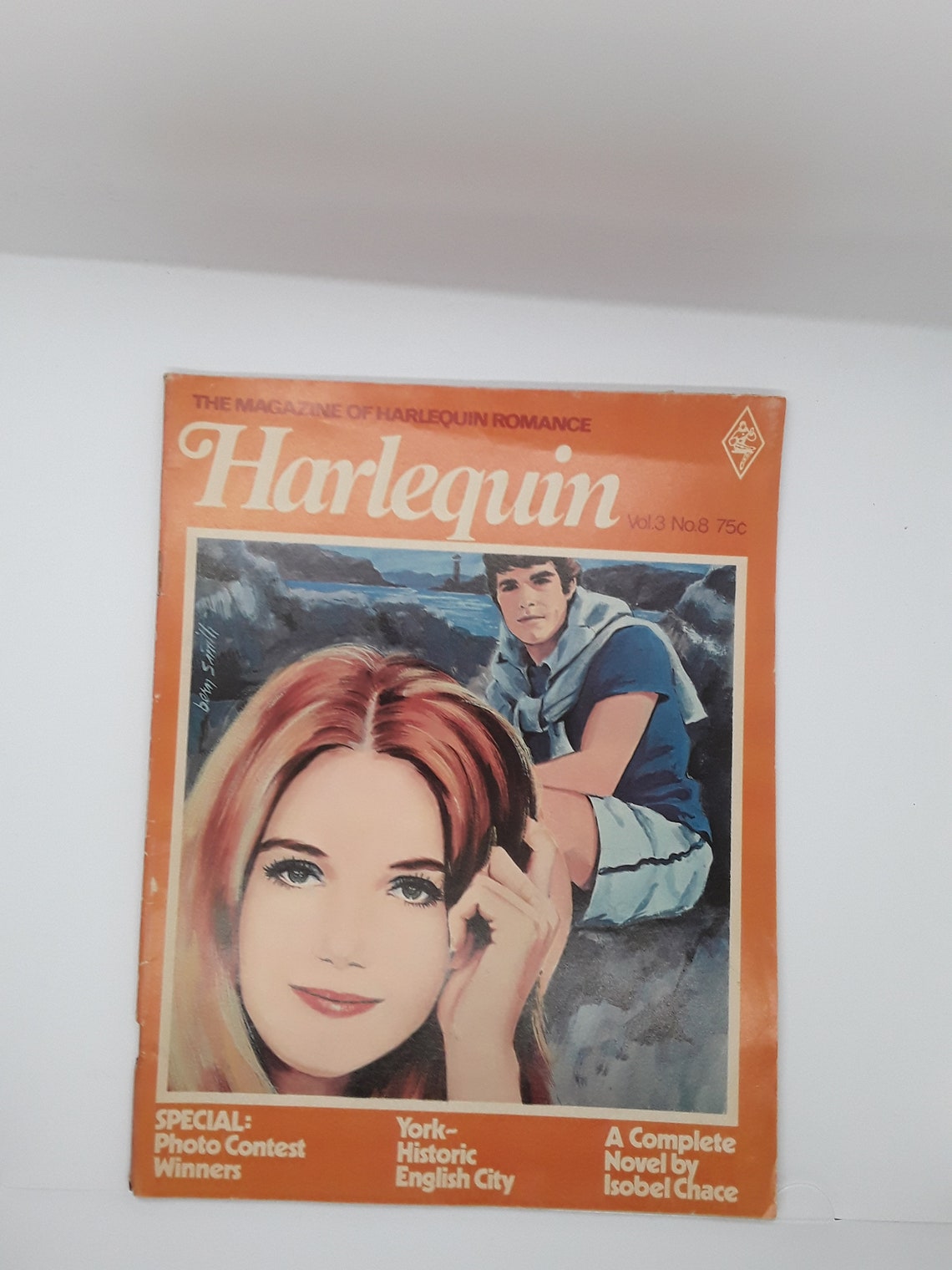 The magazine of Harlequin Romance Harlequin Vol 3 No8 Vintage Etsy