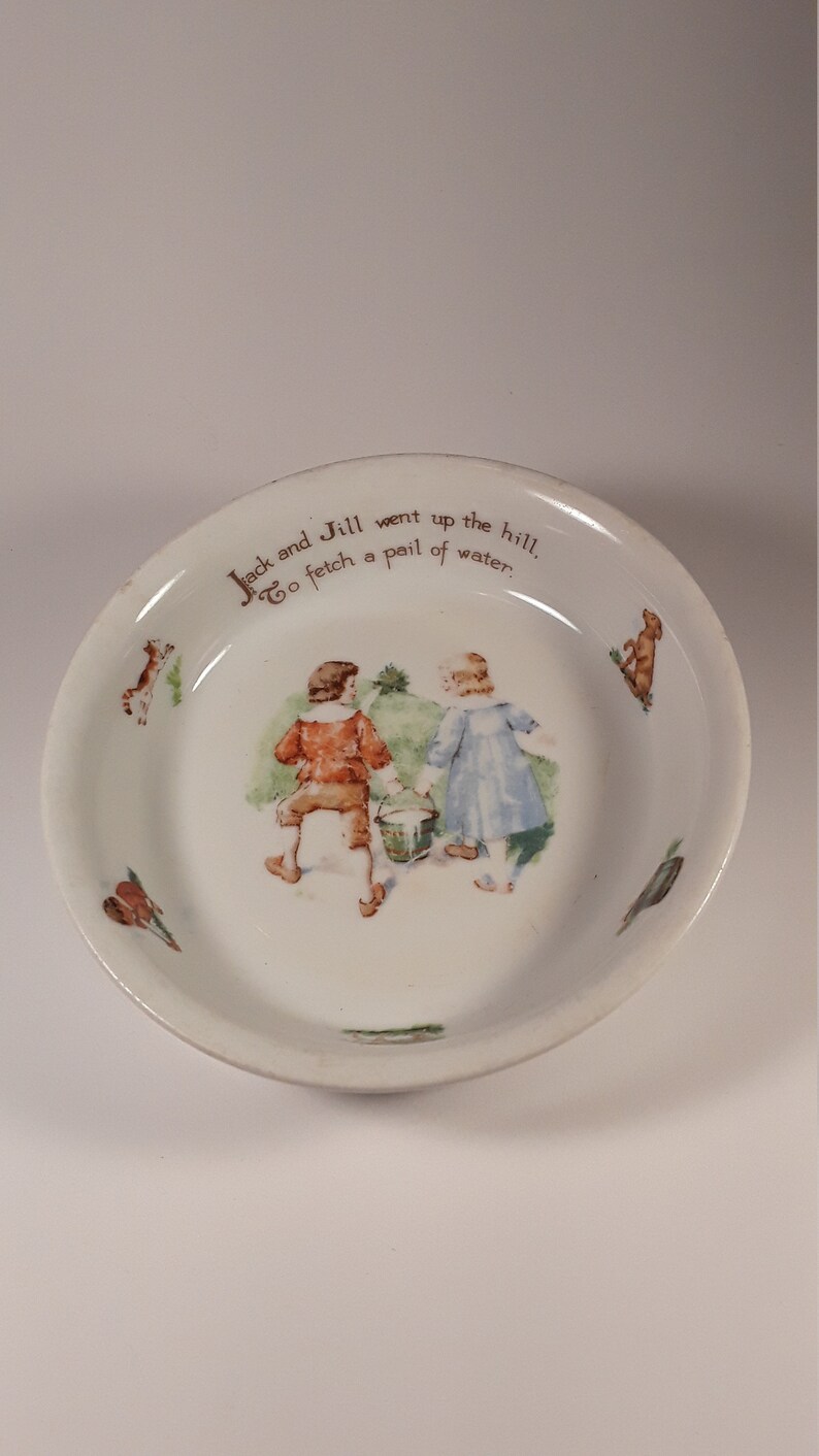 Jack And Jill Baby Dish Vintage Germany Porcelain Baby Shower Etsy Jack And Jill Baby Dish Vintage Germany Porcelain Baby Shower Etsy
