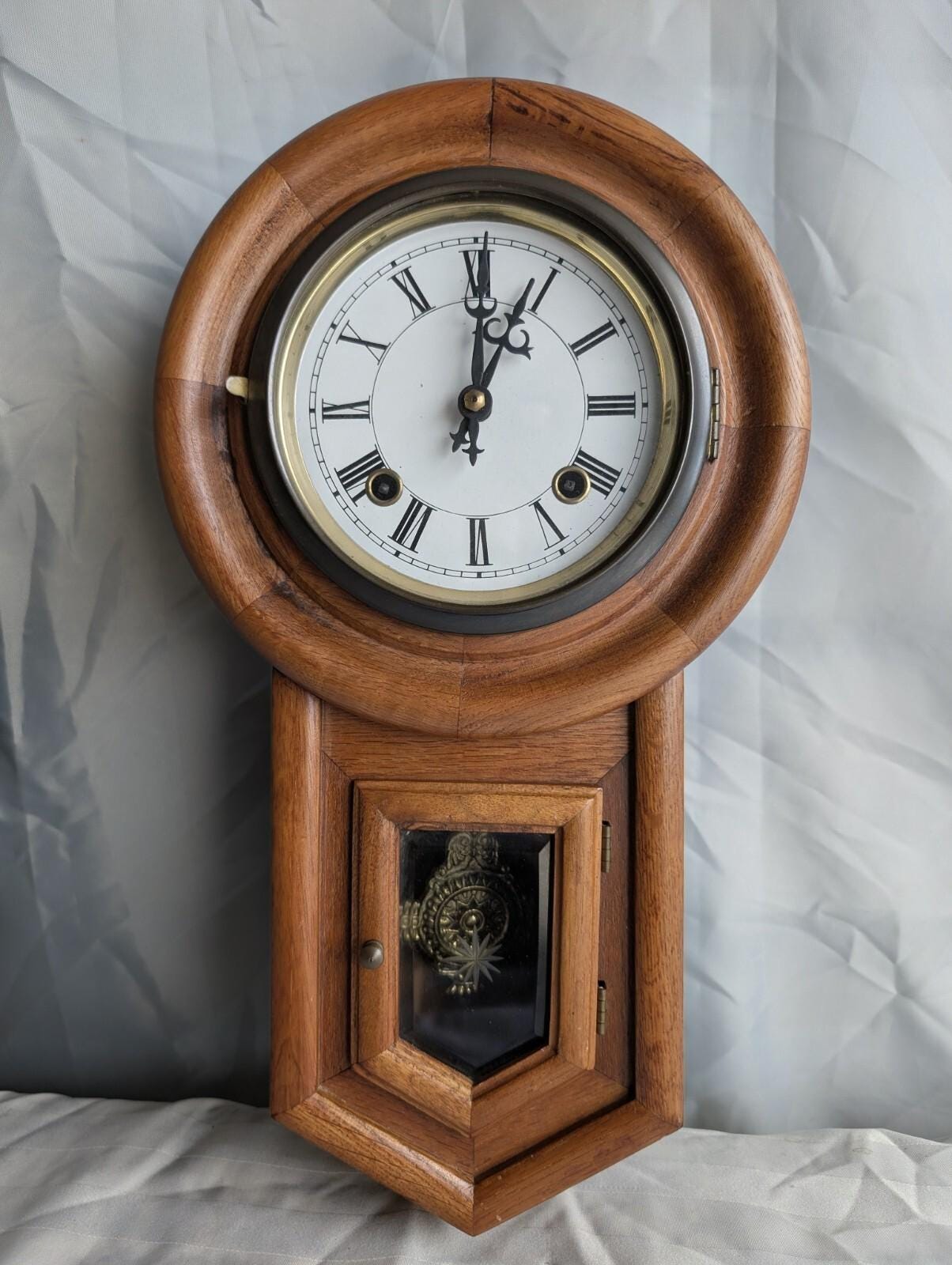 Japanese Wind up Clock - Etsy