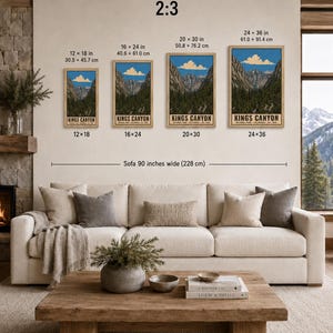 California National Parks Poster Bundle, Vintage Yosemite Joshua Tree Redwood Travel Collection, Printable Digital Wall Decor Set image 16