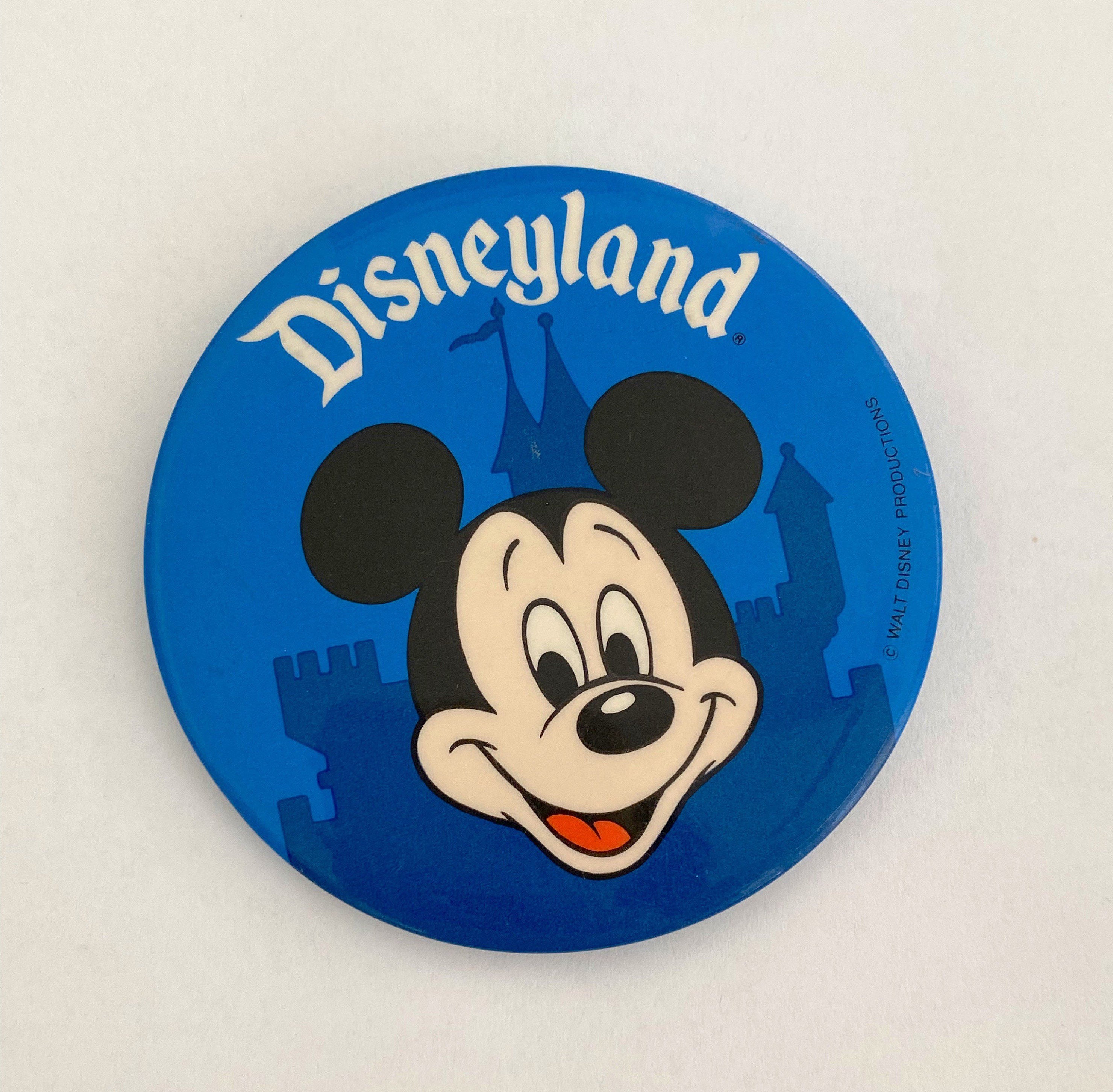 Vintage 1970er Jahre Walt Disney Productions Mickey Mouse Blue Disneyland Pin