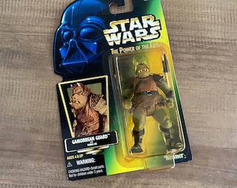 Vintage 1996 Gamorrean Guard Stars Wars The Power of The Force Kenner Hasbro Toy Action Figure Sealed in Package