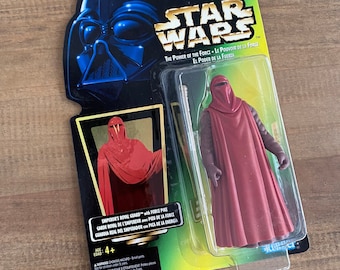 Vintage 1996 Star Wars Emperors Royal Guard The Power of The Force Kenner Hasbro Toy Action Figure Sealed in Package