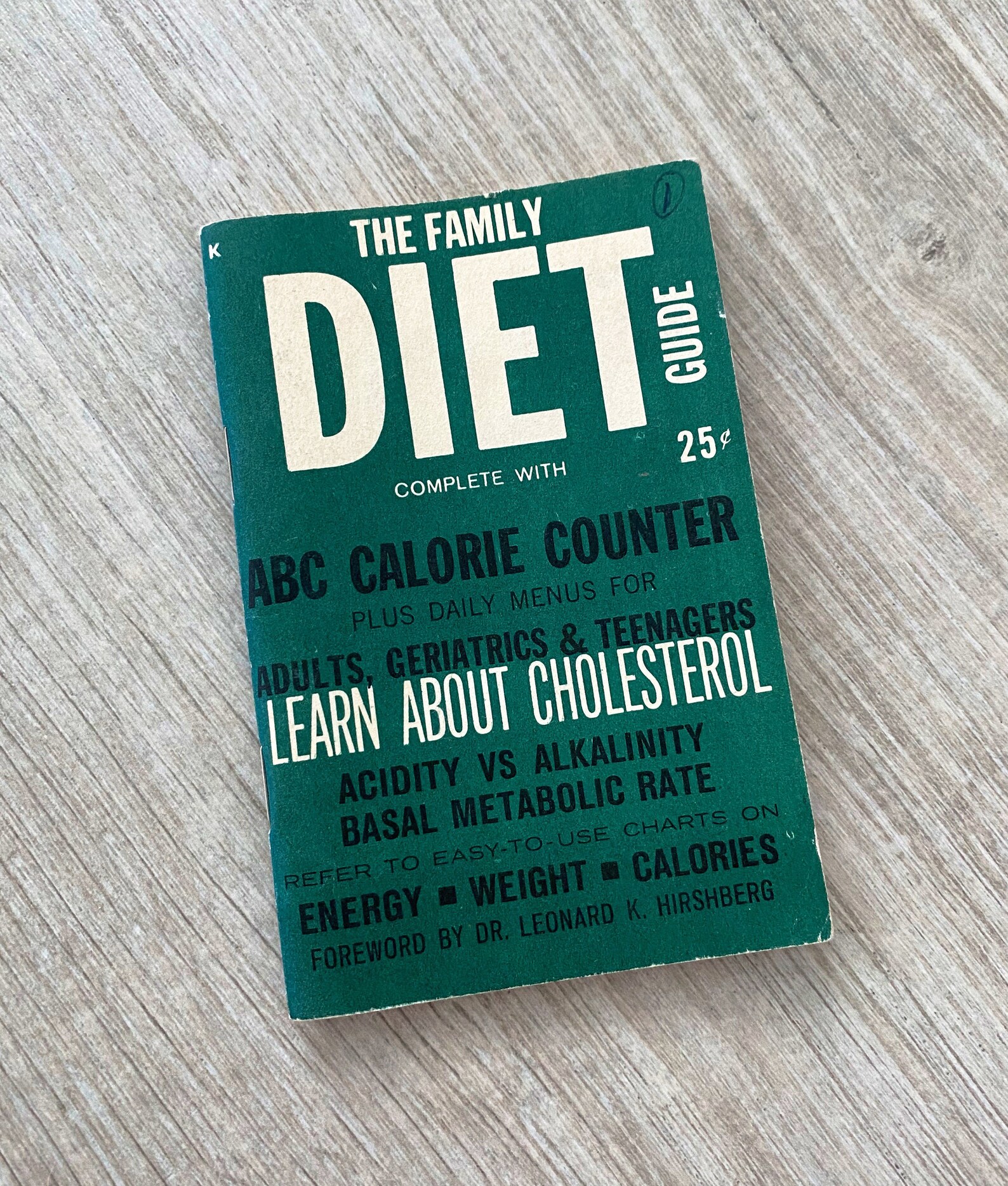 Vintage 1960s The Family Diet Guide Weight Loss Guide Diet Etsy