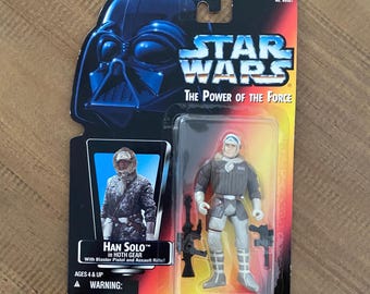 Star Wars Action Collection 4 Pack Hoth | Luke, Han, Snowtrooper E AT-AT Driver | Action Figure 30 Cm