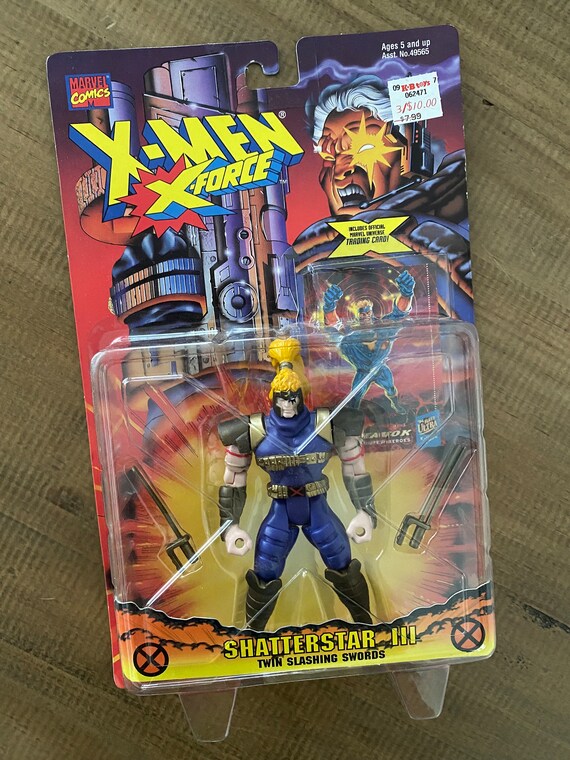 Vintage 1996 Marvel Comics X-men X-force Shatterstar 3 Twin