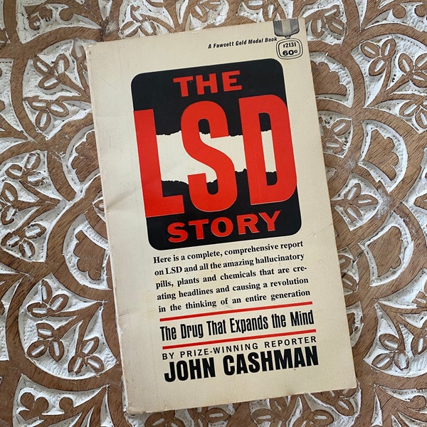 Vintage 1966 The LSD Story John Cashman Drugs Counter Culture Meditation Astrology Psychology Mindfulness Book 1960s