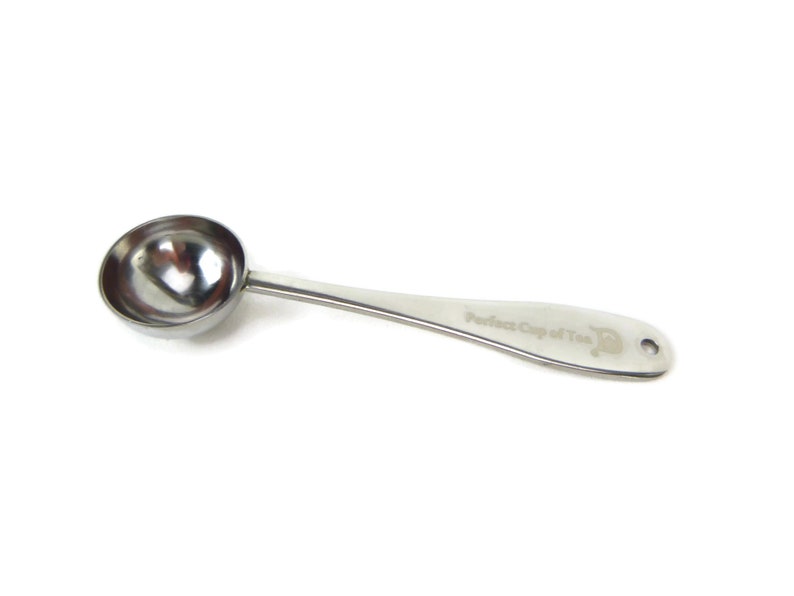 Perfect Cup of Tea Spoon Available in silver or green image 2