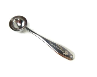 Perfect Cup of Tea Spoon  - Available in silver or green