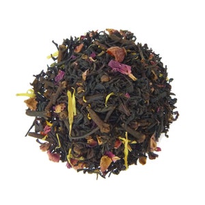 Ghost in the Machine Tea - black tea - raspberry and rose tea - cottagecore - fruity and floral