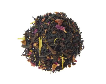 Ghost in the Machine Tea - black tea - raspberry and rose tea - cottagecore - fruity and floral