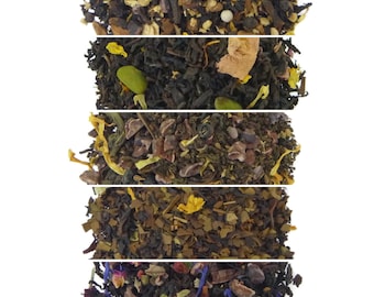 Chocolate Tea Pack - Sample set - loose leaf tea samples - loose leaf tea gift set