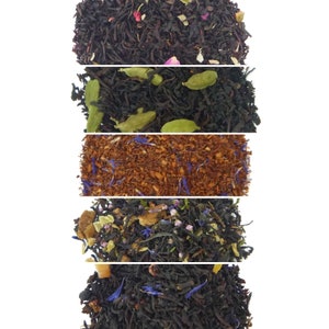 Earl Grey Favorites - Earl Grey Tea Pack - Sample set - loose leaf tea samples - loose leaf tea gift set