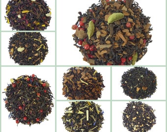 Black Tea Grab Bag - Black Tea Sample Pack - Tea samples - loose leaf tea samples - loose leaf tea gift set