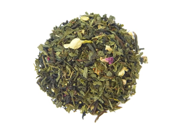 Green Tea Blend: Lychee and Strawberry Fruity Tea