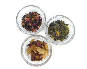 Tea Sample Set: Black, Green, Herbal Tea - Pick 3