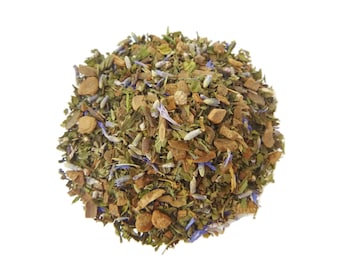 Faerie Garden Tea - caffeine free - herbal tea - tisane - lavender mint cinnamon