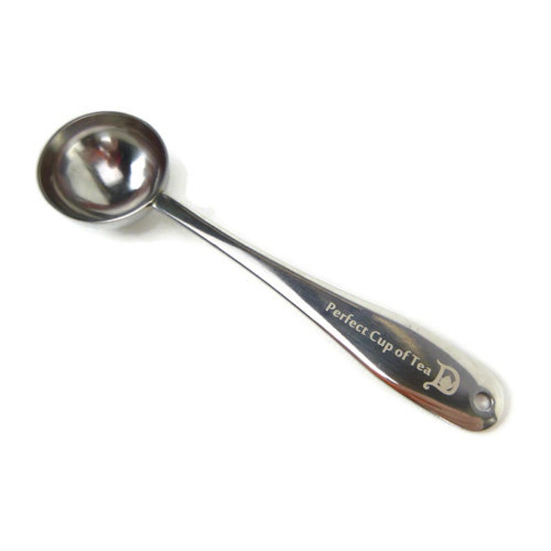 Perfect Cup of Tea Spoon Available in silver or green image 4