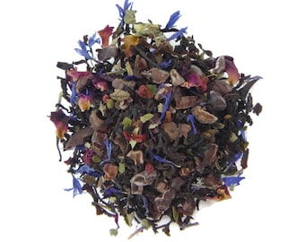 ShadowCat Black Tea: Raspberry Chocolate Loose Leaf Blend