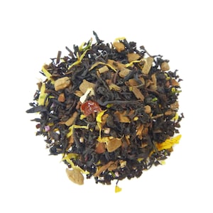 Fall Court - Pumpkin vanilla and cinnamon black loose leaf tea